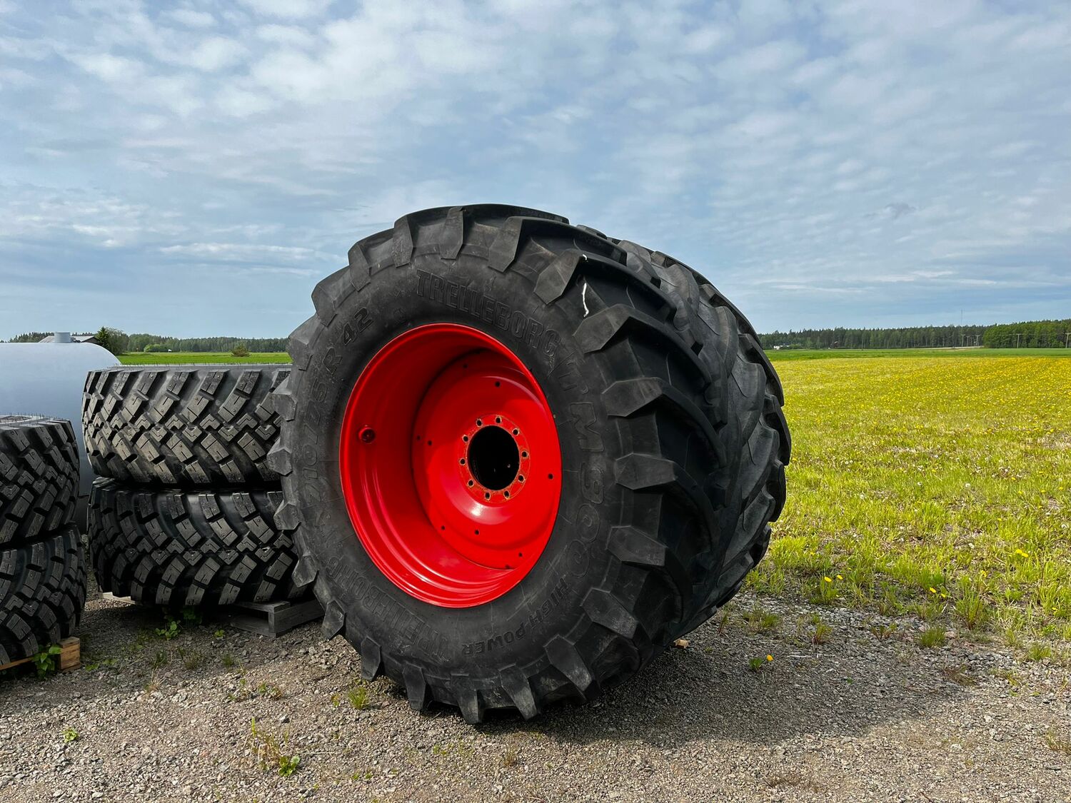 Trelleborg tm900, fendt vanteilla